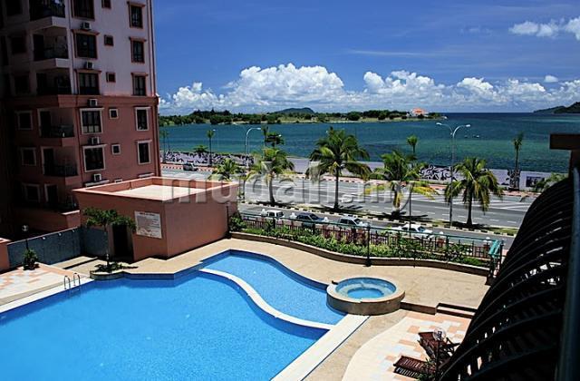 Dorcas Service Apartment - Marina Court Кота-Кинабалу Экстерьер фото